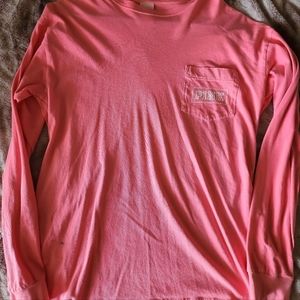 PINK long-sleeved shirt
